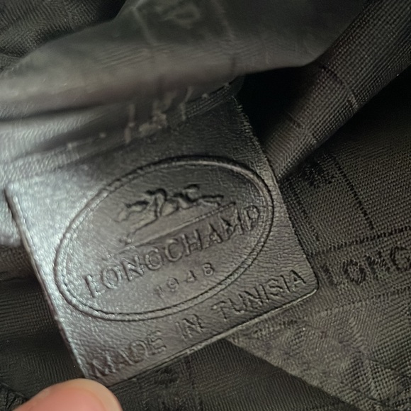 Longchamp Nylon Crossbody black bag - Picture 12 of 12